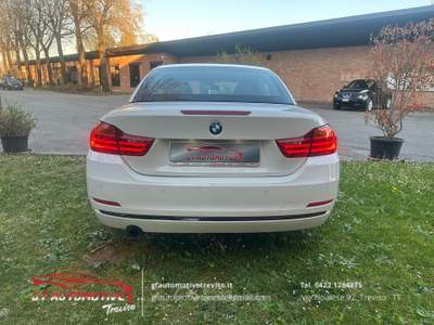 BMW Serie 4 430dA d Cabrio Sport 184cv auto Bianco usata Treviso