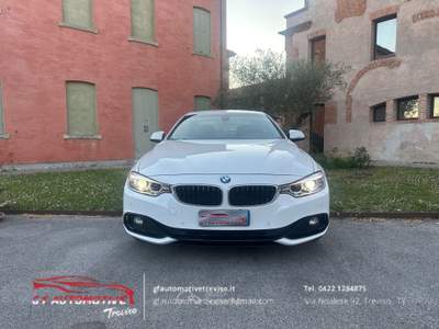 BMW Serie 4 430dA d Cabrio Sport 184cv auto Bianco usata Treviso