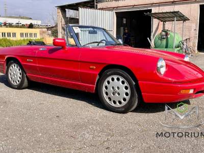 Alfa Romeo Spider 2.0 Duetto, Omologata ASI, Matching Numbers Rosso usata Roma