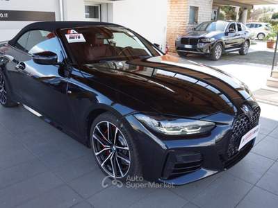 BMW Serie 4 M4 M SPORT i 48V xDrive Cabrio Nero usata Pordenone
