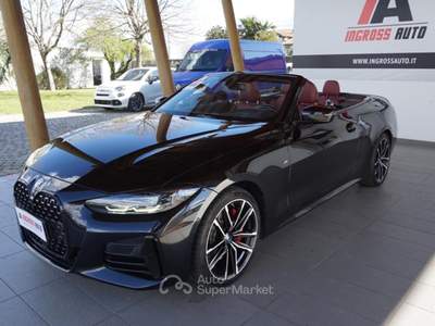 BMW Serie 4 M4 M SPORT i 48V xDrive Cabrio Nero usata Pordenone