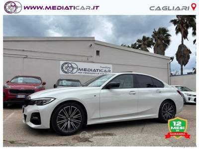 BMW Serie 3 320d 320d Msport Bianco usata Cagliari BMW Serie 3 320d 320d Msport Bianco usata Cagliari