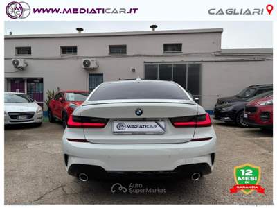 BMW Serie 3 320d 320d Msport Bianco usata Cagliari