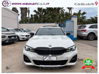BMW Serie 3 320d 320d Msport Bianco usata Cagliari