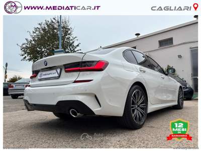 BMW Serie 3 320d 320d Msport Bianco usata Cagliari