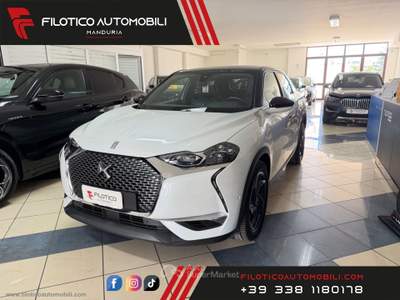 DS Automobiles DS 3 DS 3 Crossback BlueHDi 130 aut. Gr.Chic PACK BICOLORE - PELLE FULL Bianco usata Manduria