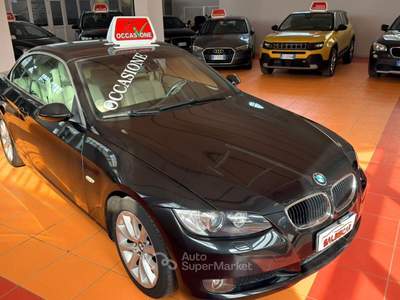 BMW Serie 3 320d 320 320d cat Cabrio Attiva Nero usata Vercelli