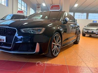 Audi A3 RS 3 SPB 2.5 TFSI quattro S tronic Nero usata Vercelli