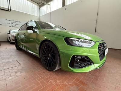 Audi RS 4 Avant 2.9 tfsi quattro 450cv tiptronic BOLLO 11/26 Verde usata Ferrara