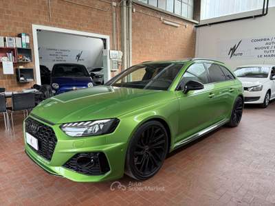 Audi RS 4 Avant 2.9 tfsi quattro 450cv tiptronic BOLLO 11/26 Verde usata Ferrara