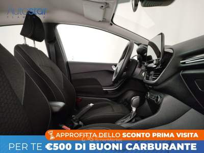 Ford Fiesta 5p 1.0 ecoboost h Titanium 125cv powershift Bianco usata Roma