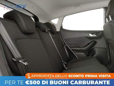 Ford Fiesta 5p 1.0 ecoboost h Titanium 125cv powershift Bianco usata Roma
