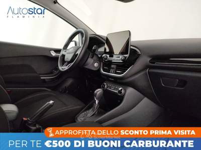 Ford Fiesta 5p 1.0 ecoboost h Titanium 125cv powershift Bianco usata Roma