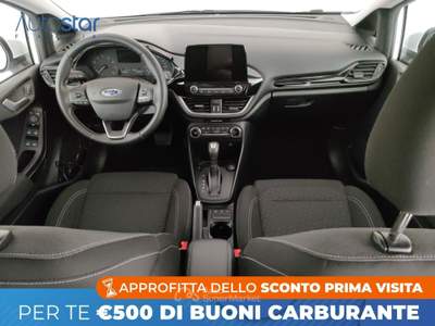 Ford Fiesta 5p 1.0 ecoboost h Titanium 125cv powershift Bianco usata Roma