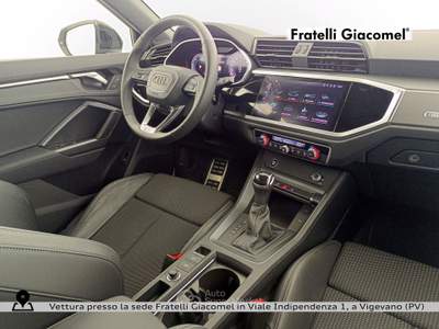 Audi Q3 sportback 35 2.0 tdi s line edition s-tronic Nero usata Vigevano