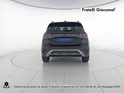 Volkswagen T-Cross 1.0 tsi edition plus 95cv Nero usata Assago