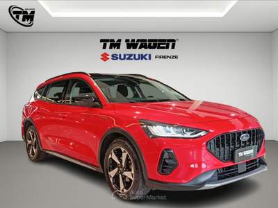 Ford Focus  - focus 1.0 ecoboost hybrid 125 cv sw active style Rosso usata Firenze