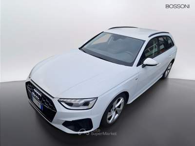 Audi A4 avant 35 2.0 tdi mhev 163cv s line edition s tronic Bianco usata Orzinuovi