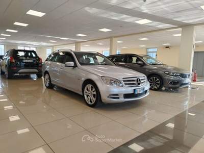 Mercedes-Benz Classe C C 220 CDI S.W. BlueEFFICIENCY Avantgarde Argento usata MONTE URANO