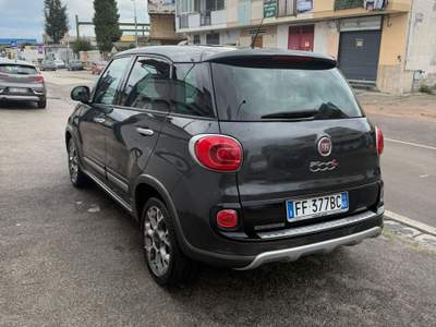 Fiat 500L 2012 1.3 mjt Trekking 95cv Nero usata Sant'Antimo