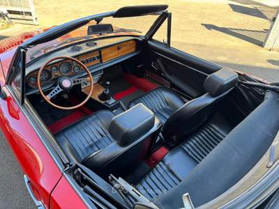 Fiat 124 SPIDER Rosso usata Torino