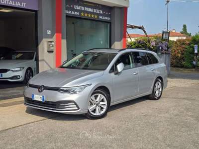 Volkswagen Golf 2.0 TDI 150CV DSG UniPropiet Navi LED PREZZO REALE Argento usata Rezzato