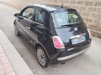 Fiat 500 1.3 Mjt 95 CV LOUNGE – 107.000 KM – TETTO PANORAMICO Nero usata Noicattaro