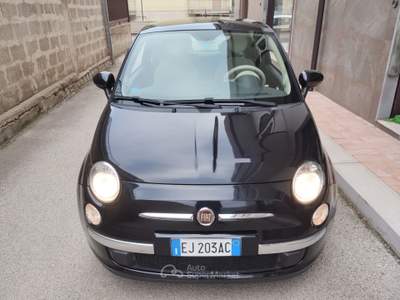 Fiat 500 1.3 Mjt 95 CV LOUNGE – 107.000 KM – TETTO PANORAMICO Nero usata Noicattaro