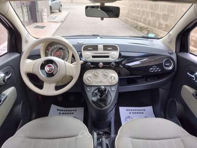 Fiat 500 1.3 Mjt 95 CV LOUNGE – 107.000 KM – TETTO PANORAMICO Nero usata Noicattaro