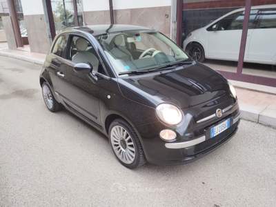 Fiat 500 1.3 Mjt 95 CV LOUNGE – 107.000 KM – TETTO PANORAMICO Nero usata Noicattaro