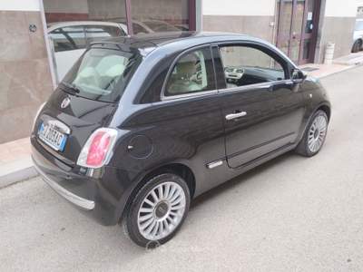 Fiat 500 1.3 Mjt 95 CV LOUNGE – 107.000 KM – TETTO PANORAMICO Nero usata Noicattaro