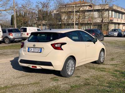 Nissan Micra 1.0 GPL 92CV VISIA Bianco usata Chiusi