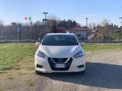 Nissan Micra 1.0 GPL 92CV VISIA Bianco usata Chiusi