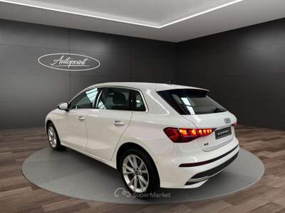Audi A3 30 TFSI Business Advanced S-tronic Bianco usata Venezia