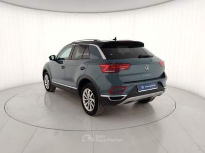 Volkswagen T-Roc 1.0 TSI Style Grigio usata Massa
