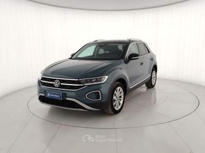 Volkswagen T-Roc 1.0 TSI Style Grigio usata Massa