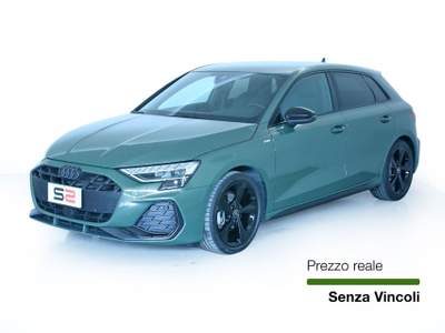 Audi A3 35 TDI S tronic S line Edition Pacchetto look nero plus/Retrocamera Verde usata Feltre