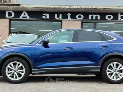 Audi Q3 Sportback 35TFSI *SENZA VINCOLO FINANZIAMENTO Blu/Azzurro usata Rovato