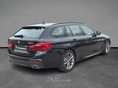 BMW Serie 5 520d 520 d 48V Msport Blu/Azzurro usata LECCE