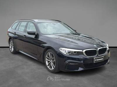 BMW Serie 5 520d 520 d 48V Msport Blu/Azzurro usata LECCE