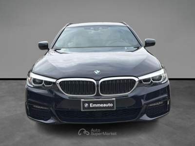 BMW Serie 5 520d 520 d 48V Msport Blu/Azzurro usata LECCE