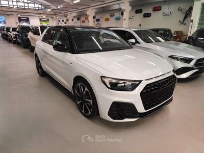 Audi A1 Sportback 30 1.0 TFSI S-Line 116cv s-tronic Bianco usata Torino