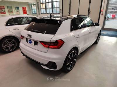 Audi A1 Sportback 30 1.0 TFSI S-Line 116cv s-tronic Bianco usata Torino