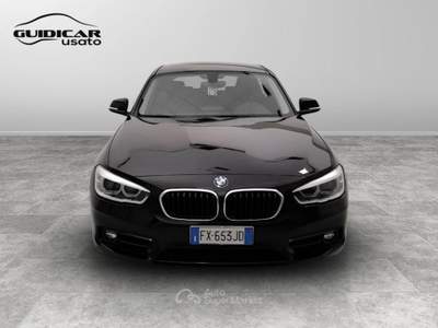 BMW Serie 1 118d 118 d Sport Auto Nero usata Lucca