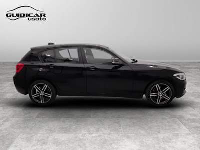 BMW Serie 1 118d 118 d Sport Auto Nero usata Lucca