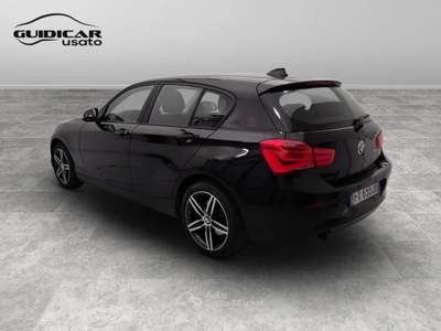 BMW Serie 1 118d 118 d Sport Auto Nero usata Lucca