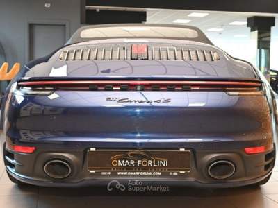 Porsche 911 992 CARRERA 4S CABRIO CHRONO VENT.21"CAM360°RADAR! Blu/Azzurro usata Brescia