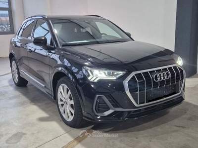 Audi Q3 2023 Audi Q3 35 TDI quattro S line Virtual Cockpit Panoramico Nero usata Genova