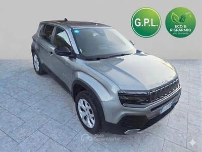 Jeep Avenger ALTITUDE 100cv  G.P.L. - 27.217 km Grigio usata Cappelle sul Tavo