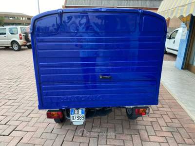 Piaggio Ape TM 200 Furgonata Blu/Azzurro usata Brusnengo